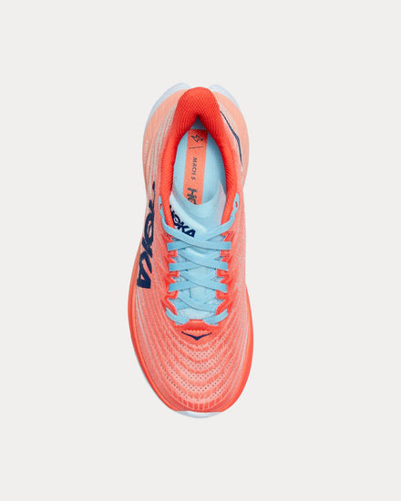 HOKA Mach 5 Camellia / Peach Parfait Running Shoes - 2