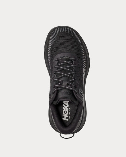 HOKA Bondi 7 Black Running Shoes - 2