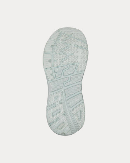 HOKA Bondi L Suede Blue Glass / Atlantis Running Shoes - 5