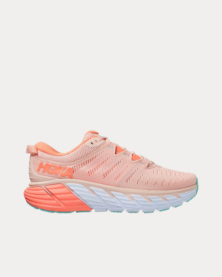 HOKA Gaviota 3 Silver Peony / Cantaloupe Running Shoes - 1