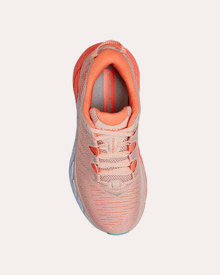 HOKA Gaviota 3 Silver Peony / Cantaloupe Running Shoes - 2