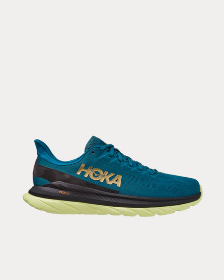 HOKA Mach 4 Blue Coral / Black Running Shoes - 1