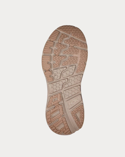 HOKA Bondi L Suede Simply Taupe / Pumice Stone Low Top Sneakers - 3