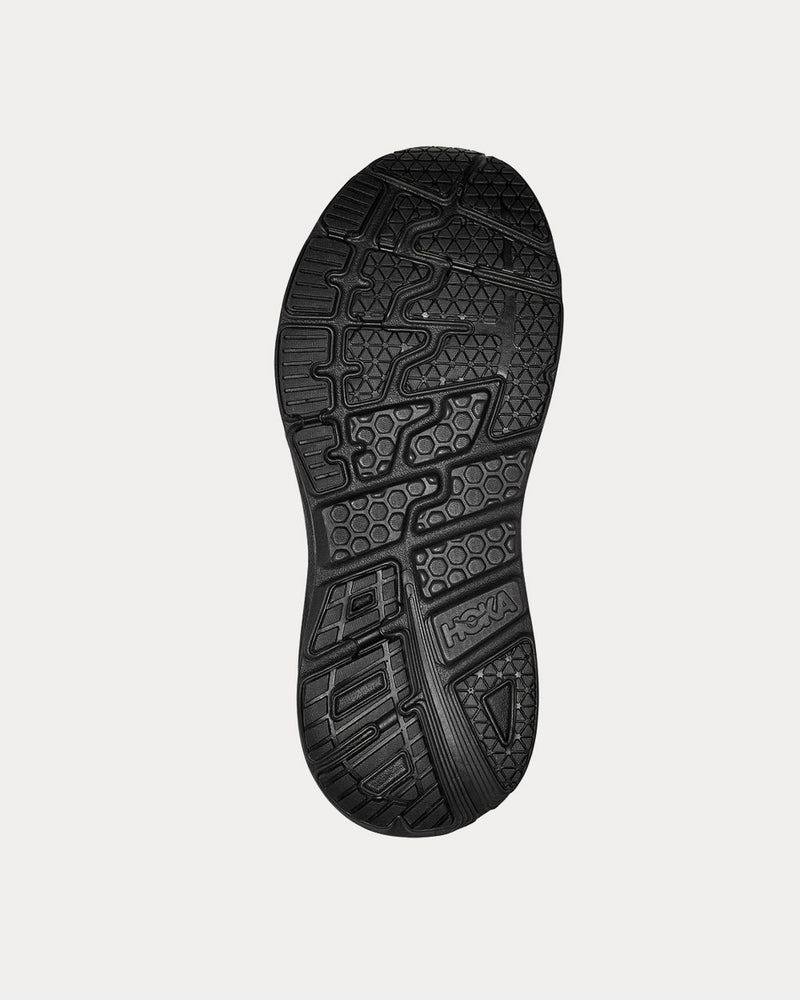 HOKA x Engineered Garments Bondi L Black Cow Hair Running Shoes - 3
