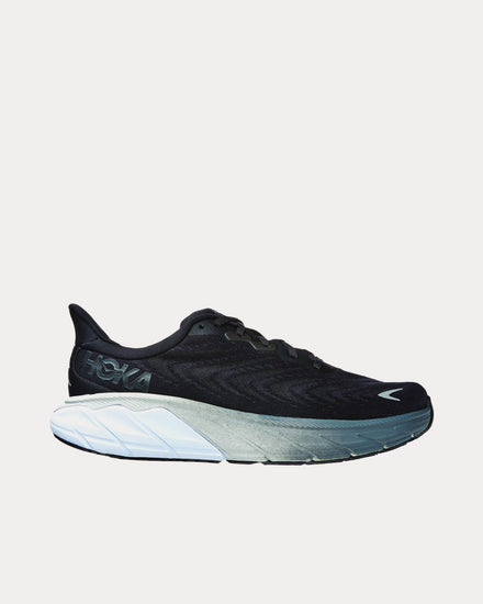 HOKA Arahi 6 Black / White Running Shoes - 1