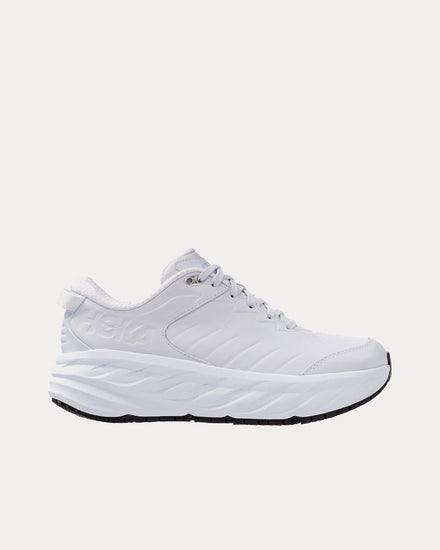 HOKA Bondi SR White Running Shoes - 1