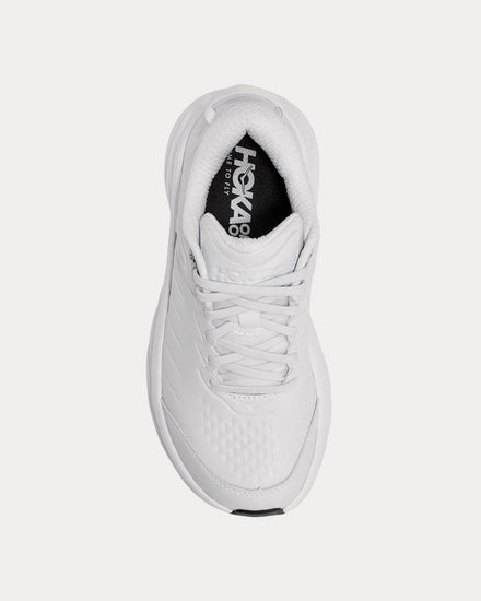 HOKA Bondi SR White Running Shoes - 2