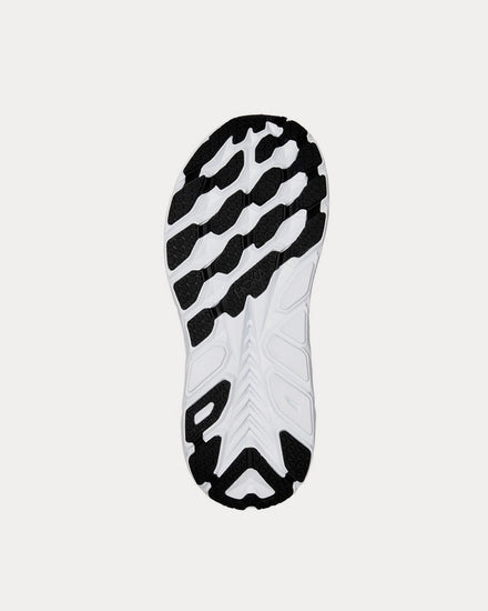 HOKA Clifton 8 Mesh Black / White Running Shoes - 3