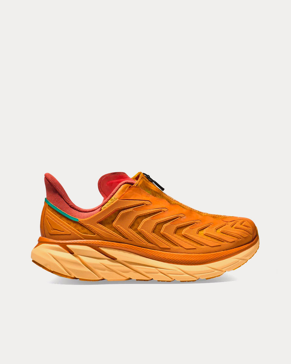 Hoka Project Clifton Desert Sun / Burnt Ochre Running Shoes - Sneak in ...