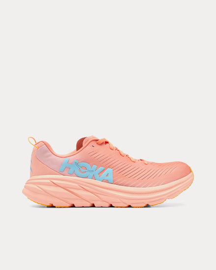 HOKA Rincon 3 Shell Coral / Peach Parfait Running Shoes - 1