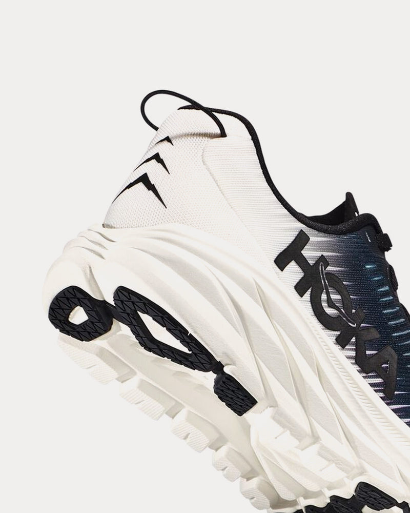 HOKA Rincon 3 Black / White Running Shoes - 3
