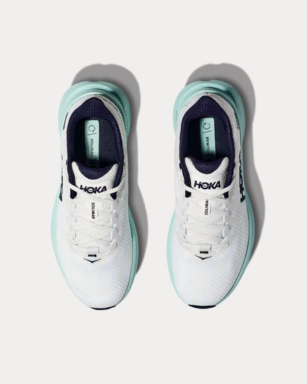 HOKA Solimar Blanc De Blanc / Blue Glass Running Shoes - 2