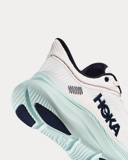 HOKA Solimar Blanc De Blanc / Blue Glass Running Shoes - 3