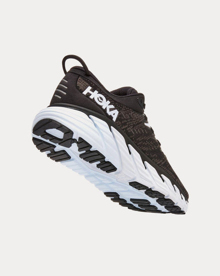 HOKA Gaviota 4 Black / White Running Shoes - 3
