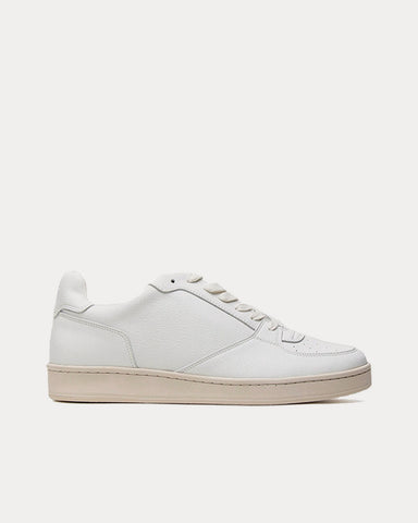 Humans Are Vain Eden V2 Sustainable Vegan Leather White Low Top Sneakers