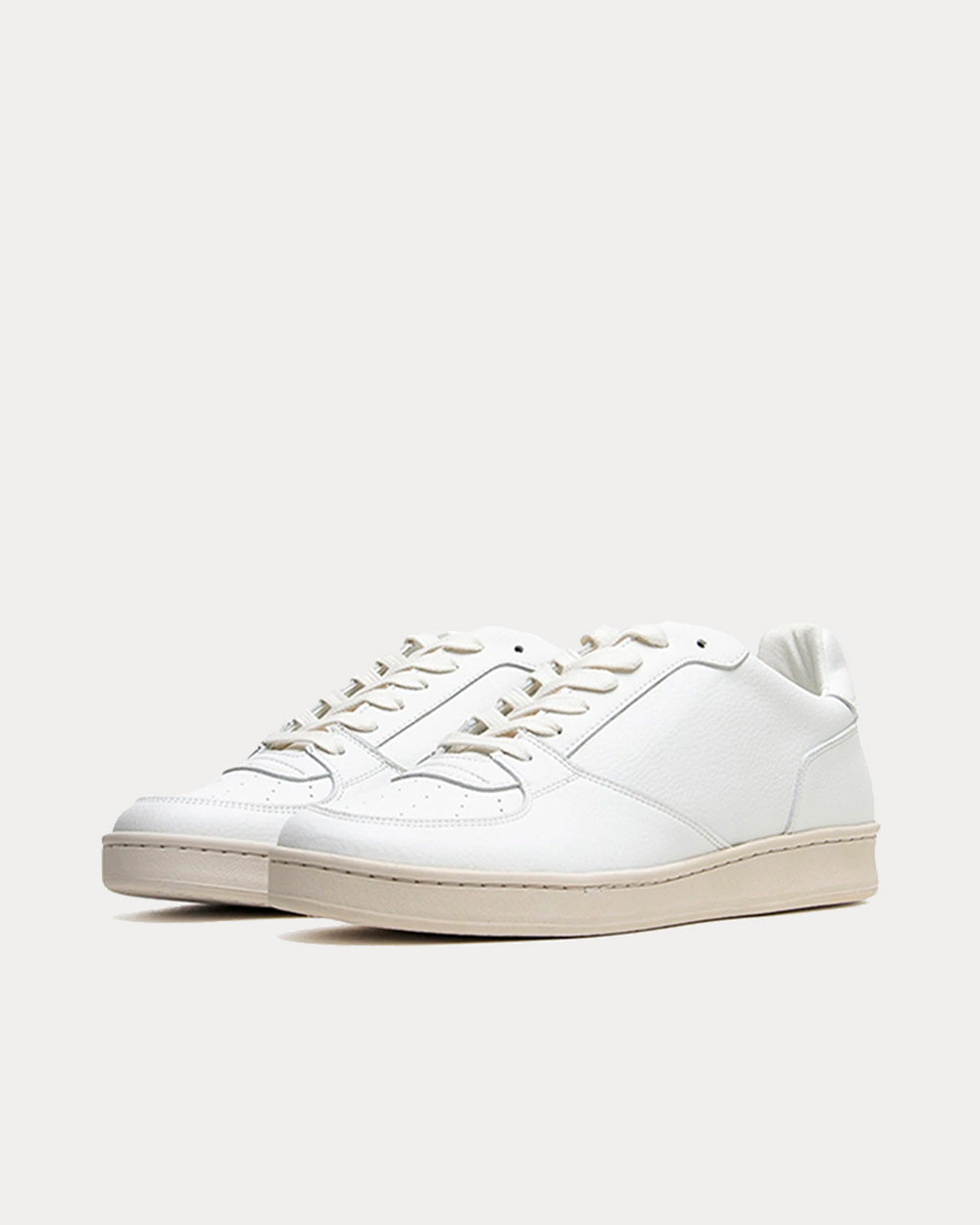 Humans Are Vain - Eden V2 Sustainable Vegan Leather White Low Top Sneakers