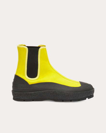 Jil Sander Chelsea Yellow High Top Sneakers - 1