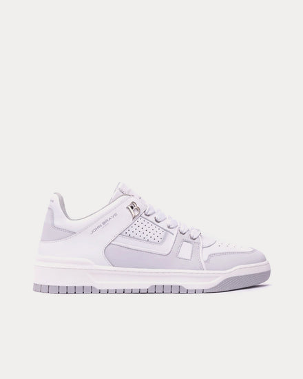 John Brave Rome White Low Top Sneakers - 1