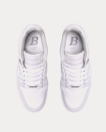 John Brave Rome White Low Top Sneakers - 2