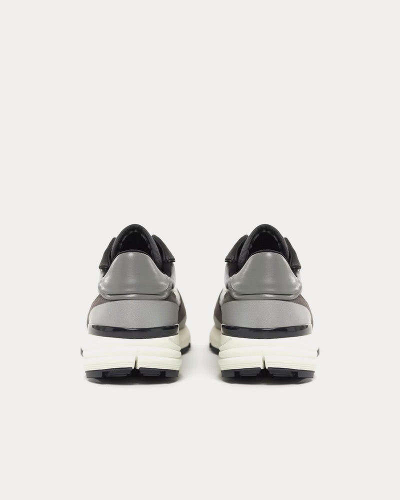 John Elliott Edition One Runner 3M Black Low Top Sneakers - 4