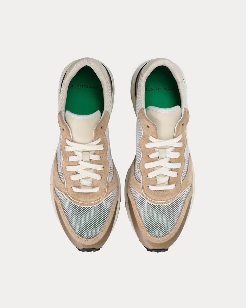 John Elliott Edition One Runner Sand / Ivory Low Top Sneakers - 2