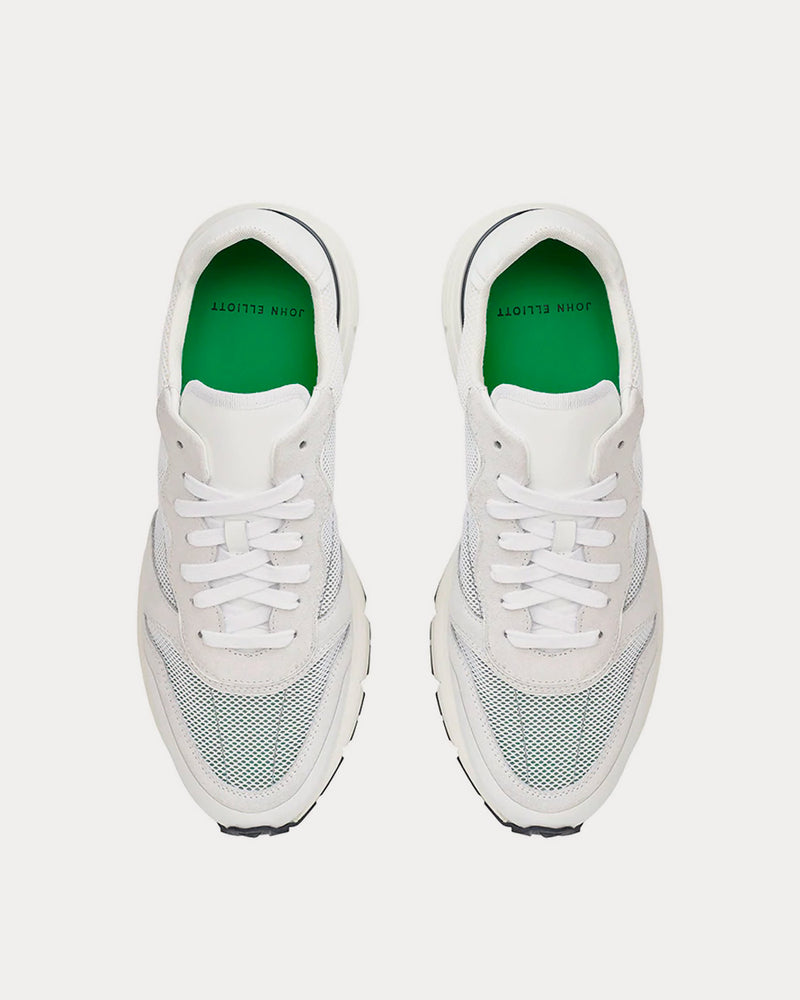 John Elliott Edition One Runner White / Ivory Low Top Sneakers - 2