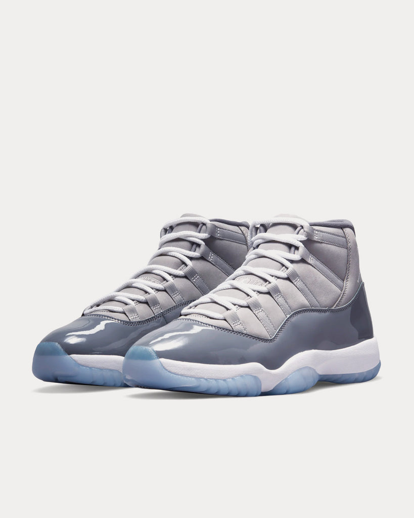 Jordan Air Jordan 11 Retro Cool Grey High Top Sneakers