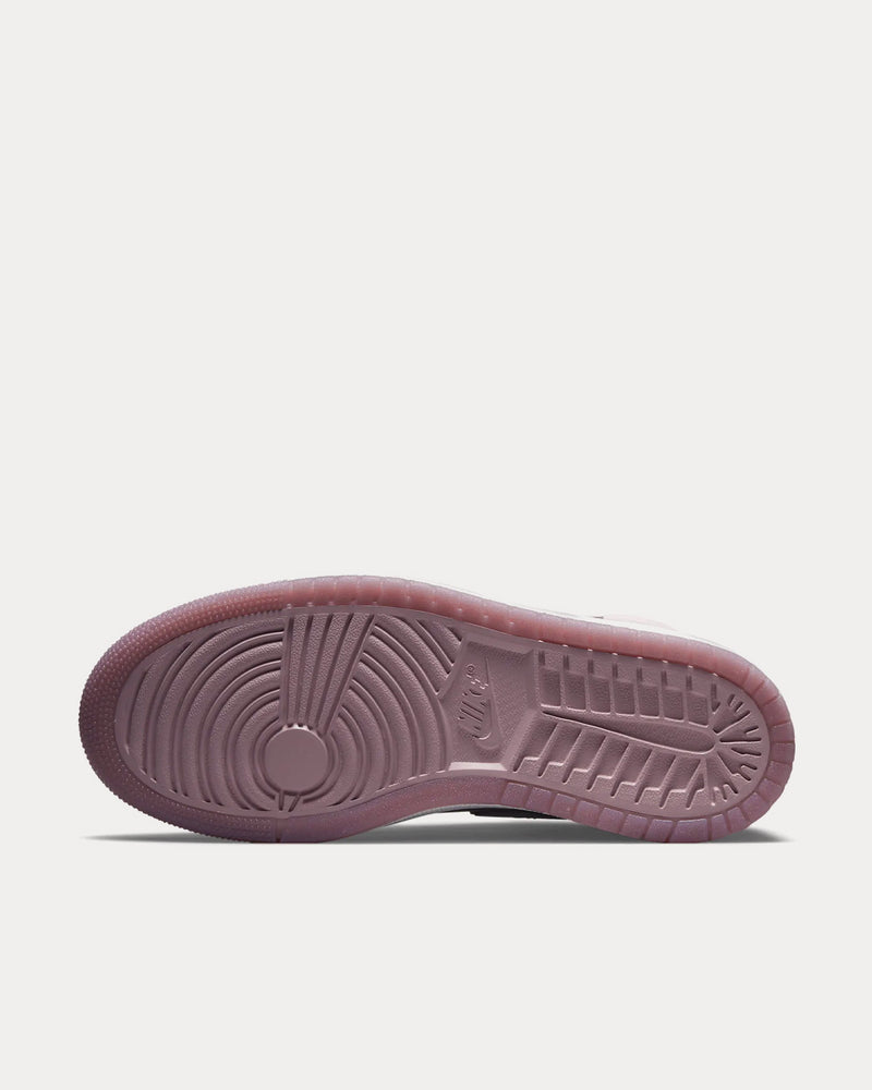 Jordan Air Jordan 1 Acclimate Plum Fog / Amethyst Wave / Amethyst Ash / White High Top Sneakers - 5