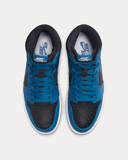 Jordan Air Jordan 1 Dark Marina Blue High Top Sneakers - 2