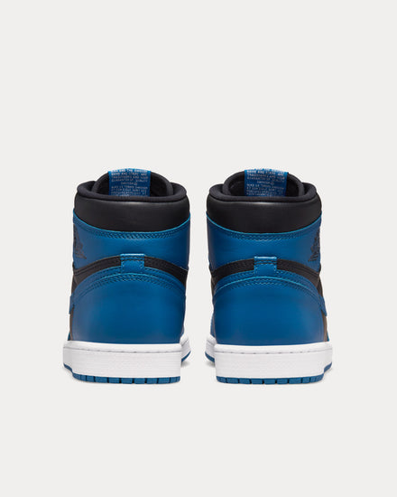 Jordan Air Jordan 1 Dark Marina Blue High Top Sneakers - 4