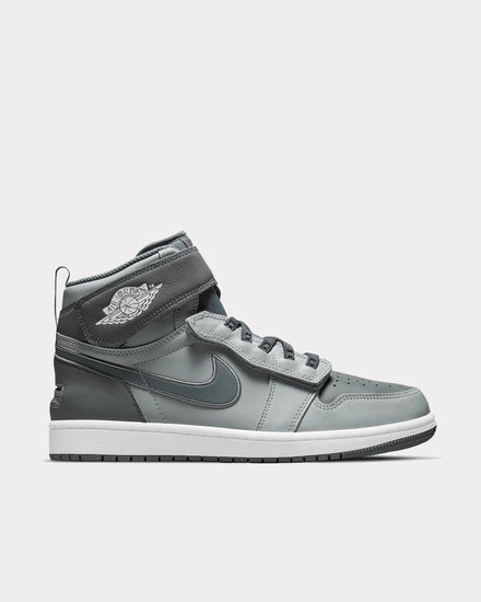 Jordan Air Jordan 1 Hi FlyEase Smoke Grey / White Smoke Grey / White High Top Sneakers - 1