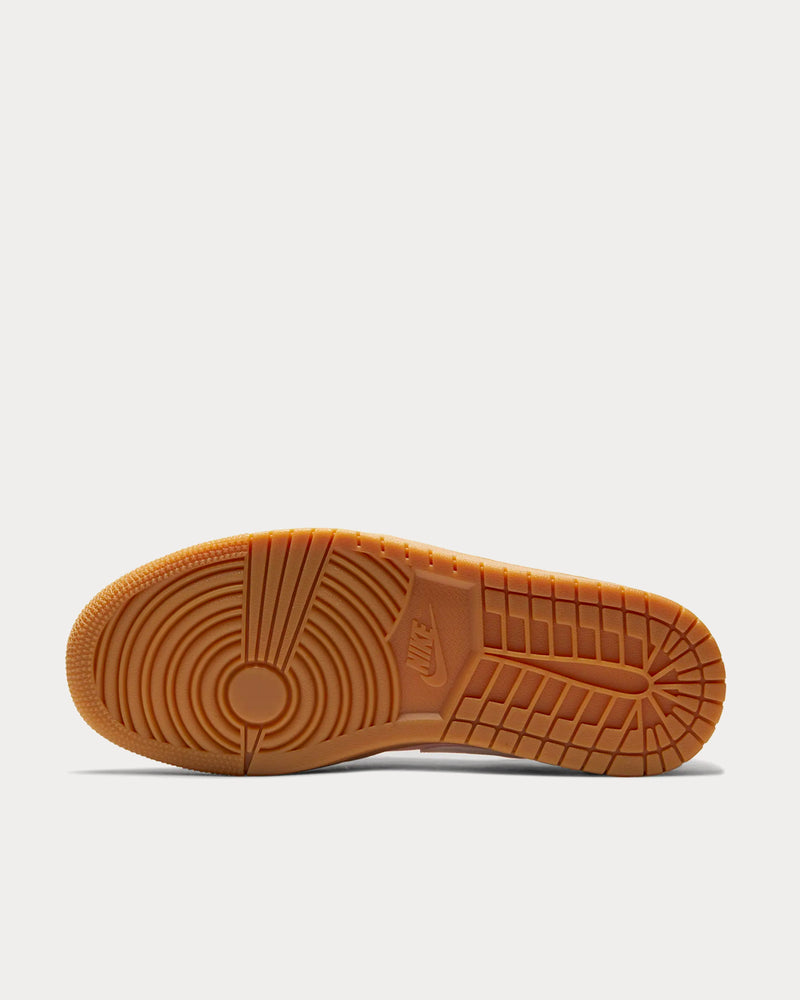 Jordan Air Jordan 1 Low Arctic Pink / Gum Light Brown / White Low Top Sneakers - 5