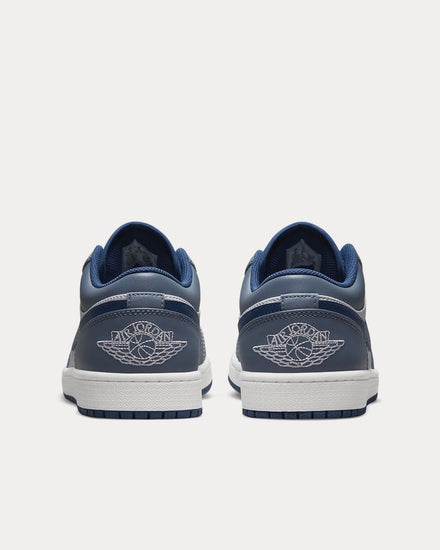 Jordan Air Jordan 1 Low Ashen Slate / Mystic Navy / White Low Top Sneakers - 4