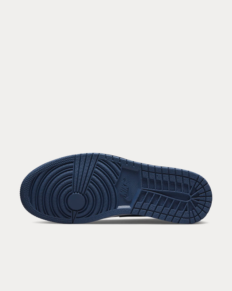 Jordan Air Jordan 1 Low Ashen Slate / Mystic Navy / White Low Top Sneakers - 5