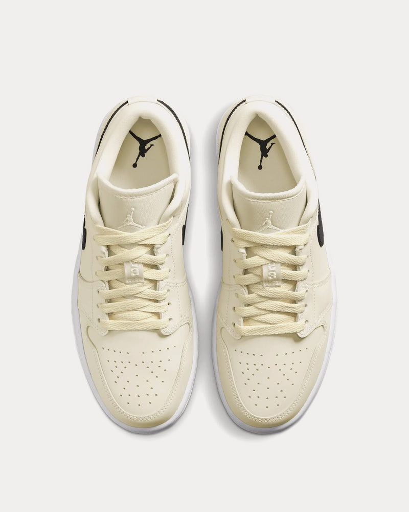 Jordan Air Jordan 1 Low Coconut Milk / White / Black Low Top Sneakers - 2