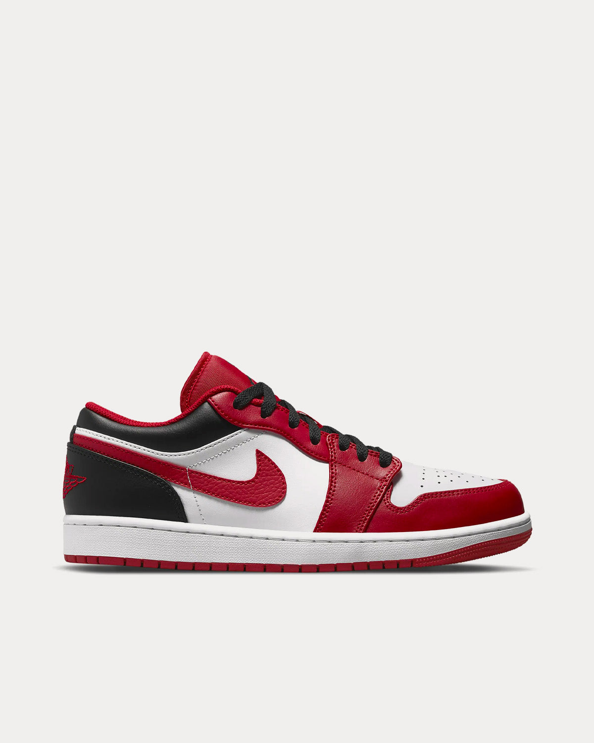 Air jordan white black red hot sale
