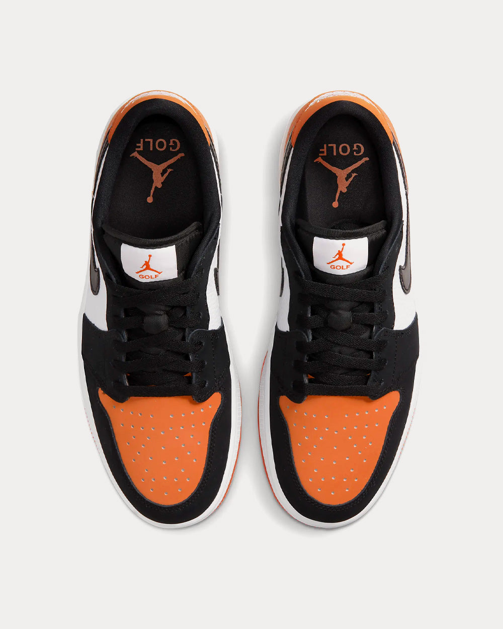 Air jordan 1 low white / black / starfish outlet
