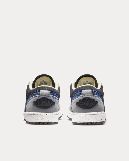 Jordan Air Jordan 1 Low SE Light Smoke Grey / Black / Racer Blue / Multi-Colour Low Top Sneakers - 4