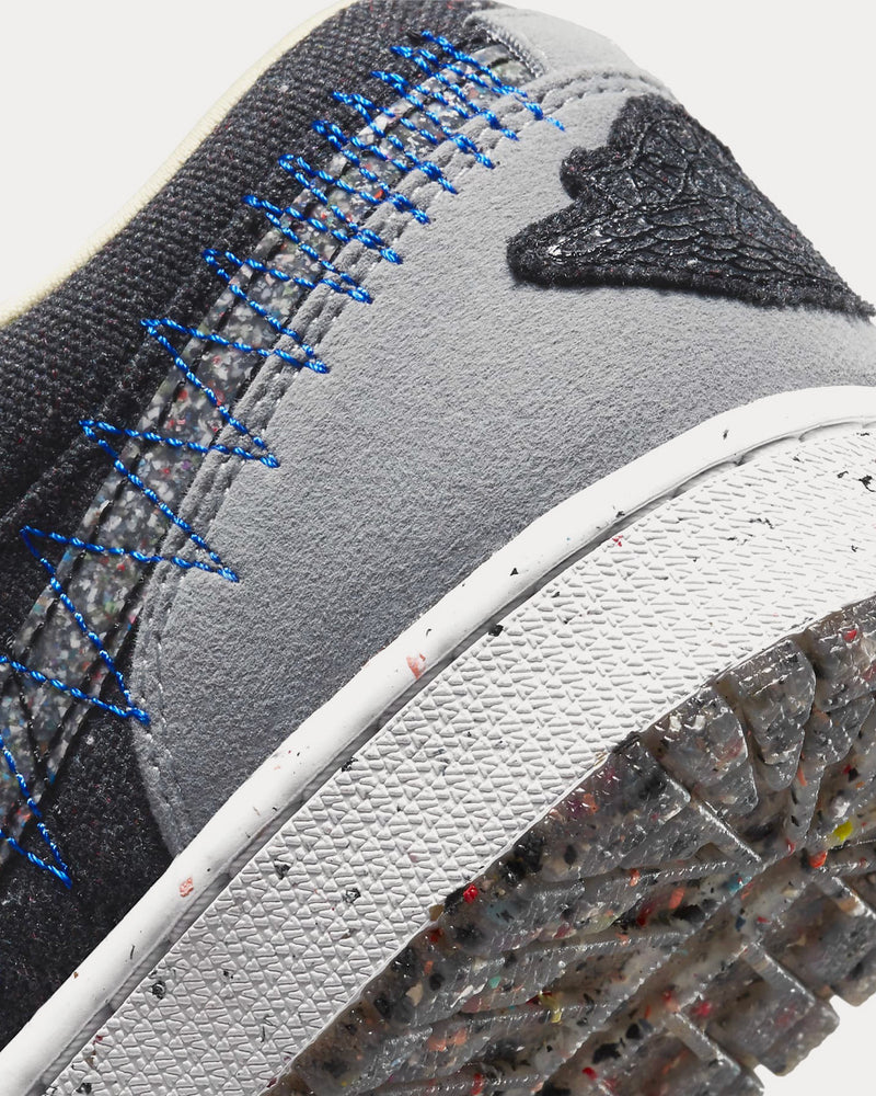 Jordan Air Jordan 1 Low SE Light Smoke Grey / Black / Racer Blue / Multi-Colour Low Top Sneakers - 5