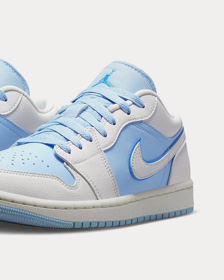 Jordan Air Jordan 1 Low SE Sail / Ice / Dark Powder Blue Low Top Sneakers - 3