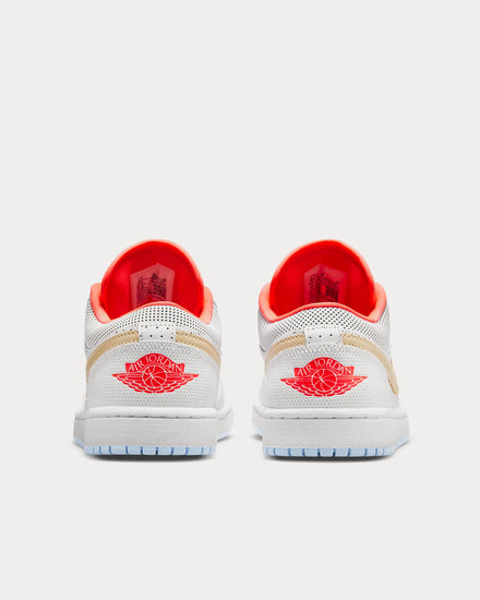 Jordan Air jordan 1 Low SE White / Flash Crimson / Psychic Blue / Sesame Low Top Sneakers - 5