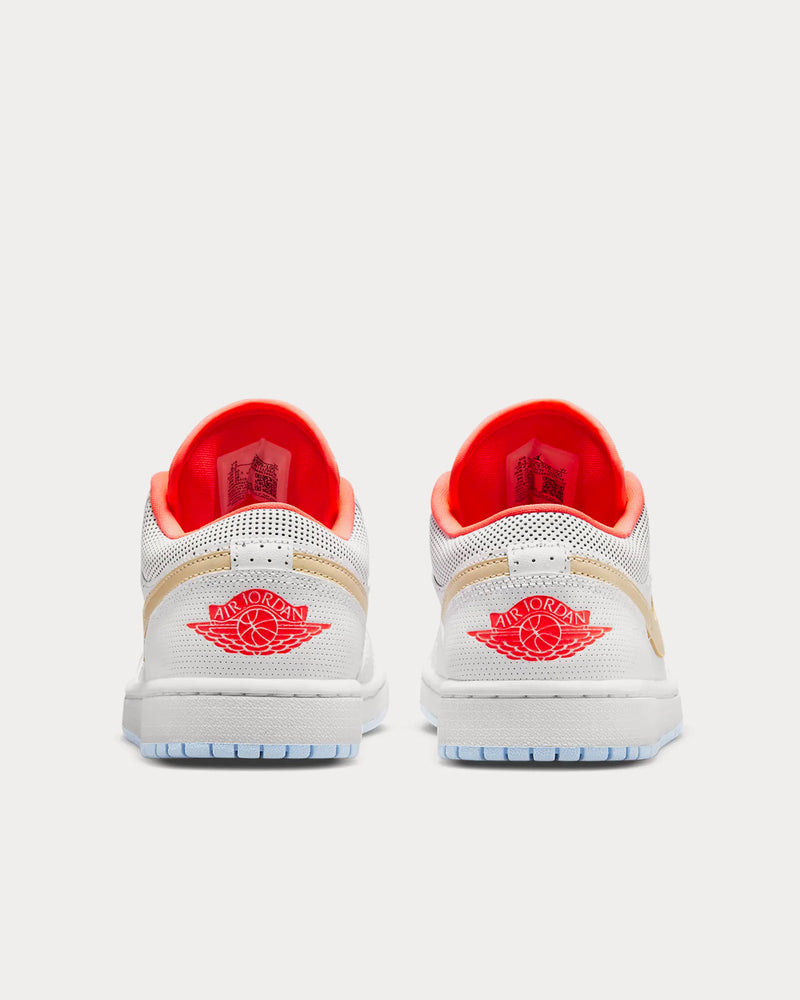 Jordan Air jordan 1 Low SE White / Flash Crimson / Psychic Blue / Sesame Low Top Sneakers - 5