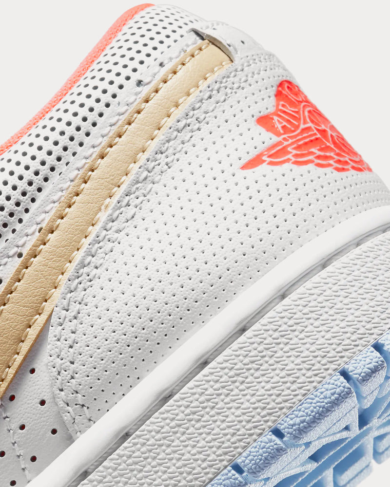 Jordan Air jordan 1 Low SE White / Flash Crimson / Psychic Blue / Sesame Low Top Sneakers - 6