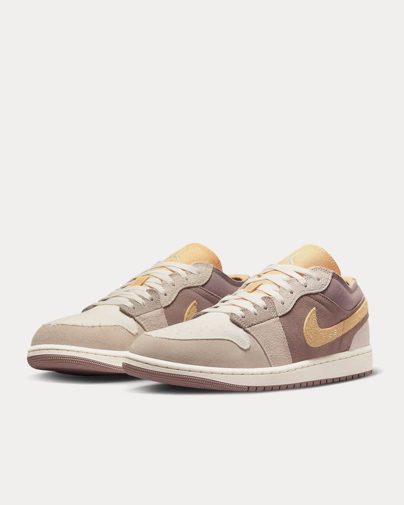 Jordan Air Jordan 1 Low SE Craft Taupe Haze / Celestial Gold / Fossil Stone / Mint Foam Low Top Sneakers - 3