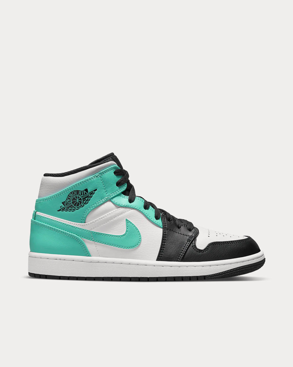 Jordan Air Jordan 1 Mid White Black Tropical Twist High Top