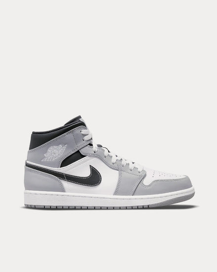 Jordan Air Jordan 1 Light Smoke Grey / Anthracite / White Mid Top Sneakers - 1