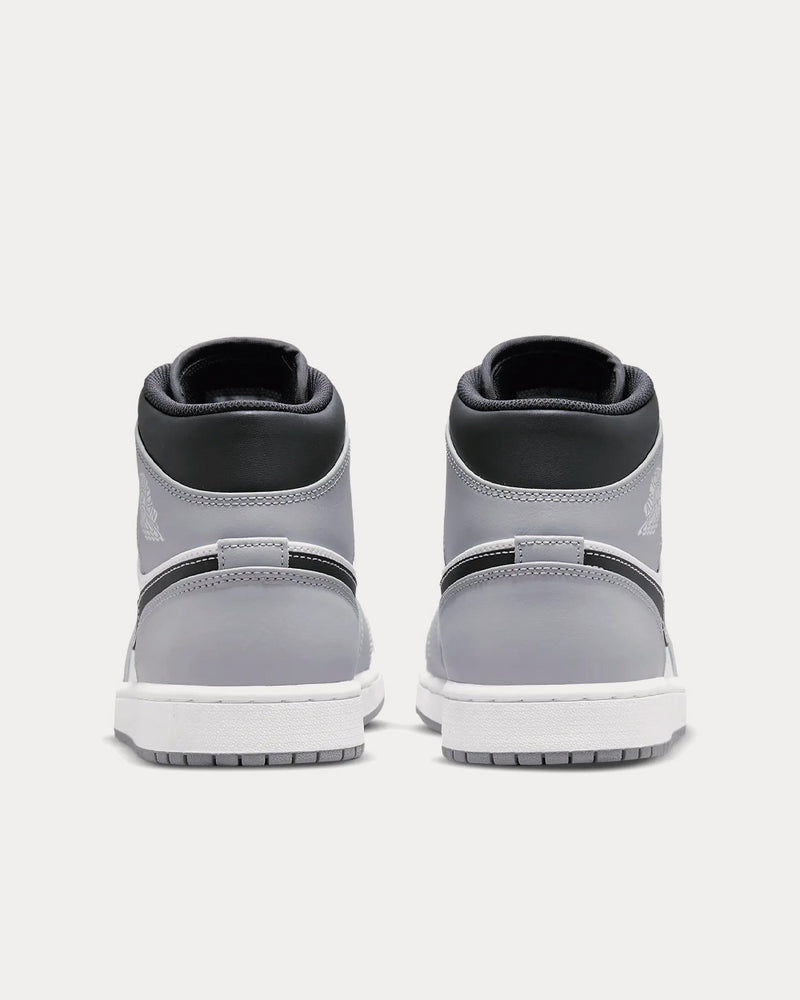 Jordan Air Jordan 1 Light Smoke Grey / Anthracite / White Mid Top Sneakers - 4