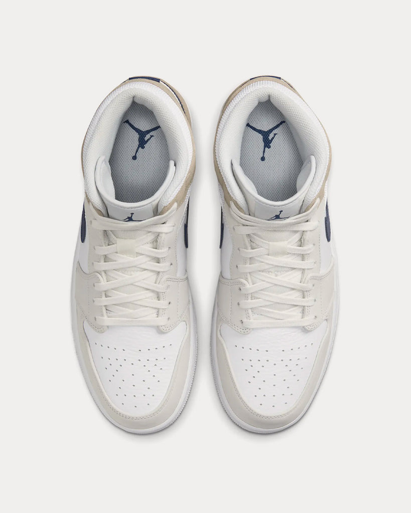 Jordan 1 mid blue void hot sale