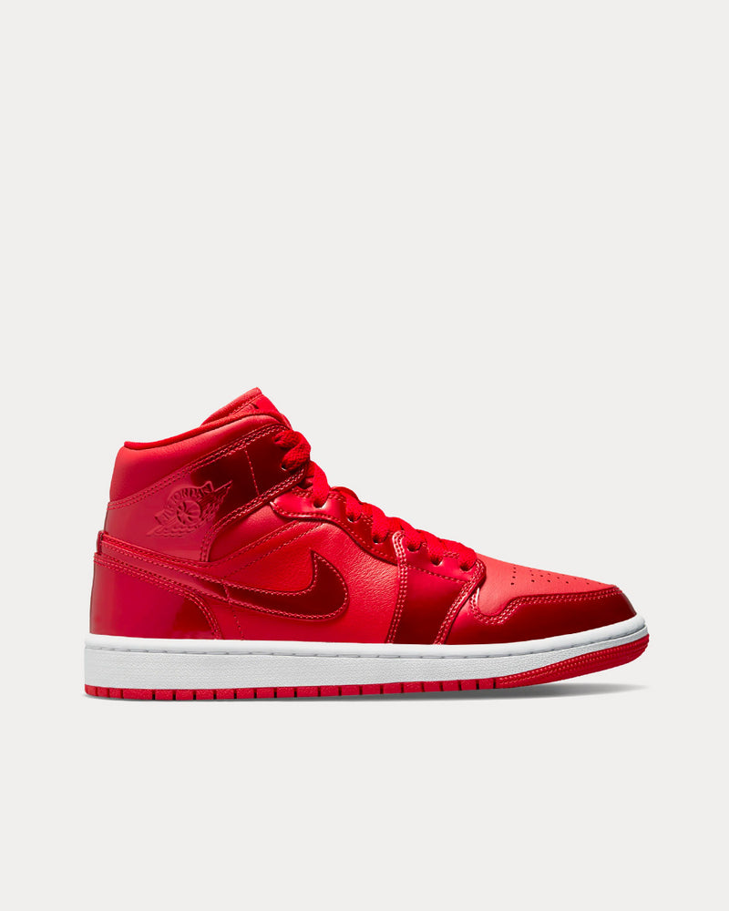 Jordan Air Jordan 1 Mid SE Red Pomegranate High Top Sneakers - 1