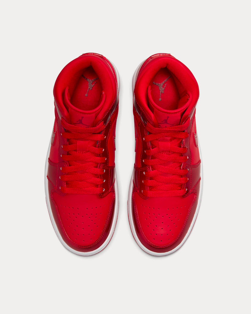 Jordan Air Jordan 1 Mid SE Red Pomegranate High Top Sneakers - 2